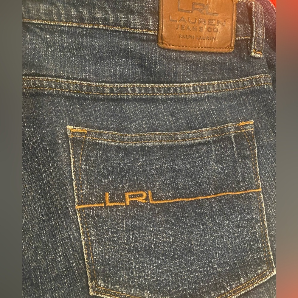 RALPH LAUREN VINTAGE STRAIGHT LEG DENIMS - Picture 11 of 12